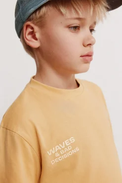 Camiseta manga corta waves ni&ntilde;o