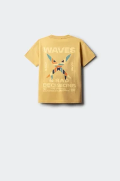 Camiseta manga corta waves ni&ntilde;o