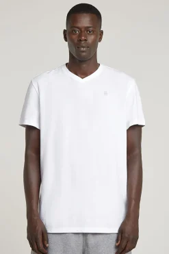 Camiseta manga corta y peque&ntilde;o logo G-Star