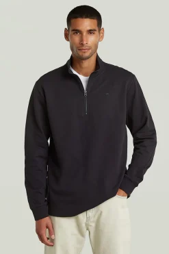 Camiseta manga larga, cierre cremallera