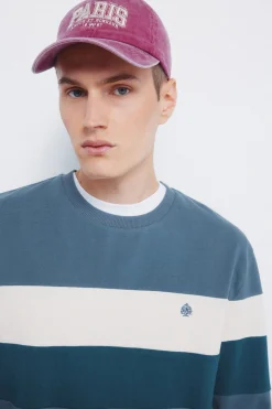 Camiseta manga larga piqu&eacute; cortes