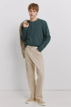 Camiseta manga larga tapeta cuadrill&eacute;