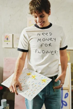 Camiseta need money for flowers