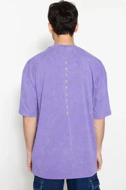 Camiseta oversize manga corta