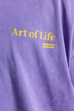 Camiseta oversize manga corta