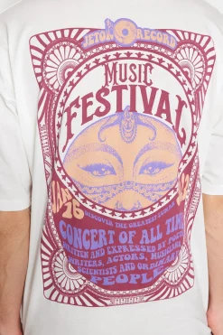 Camiseta oversize manga corta