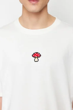 Camiseta oversize manga corta