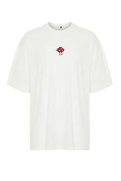 Camiseta oversize manga corta