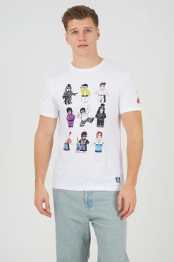 Camiseta piezas de lego manga corta