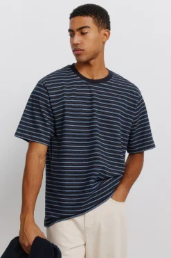 Camiseta piqué rayas