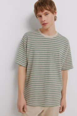 Camiseta piqu&eacute; rayas