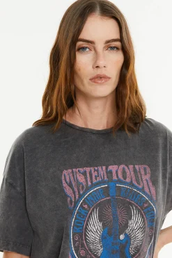 Camiseta posicional guitarra