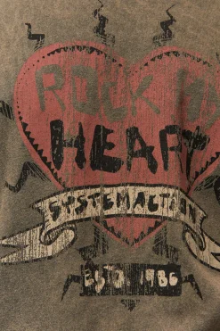 Camiseta print coraz&oacute;n