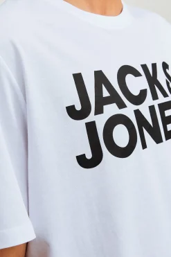 Camiseta regular fit logo peque&ntilde;o