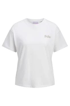 Camiseta relaxed de cuello redondo