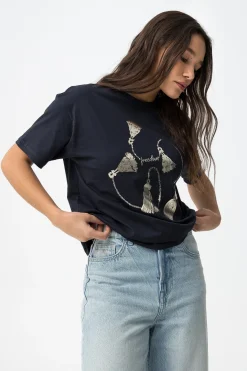 Camiseta relaxed nudos