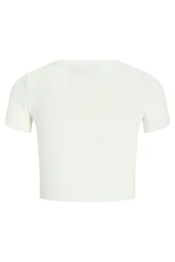 Camiseta rib b&aacute;sica