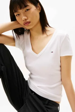 Camiseta slim de manga corta