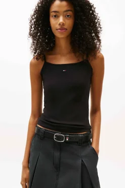 Camiseta slim de tirantes