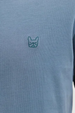 Camiseta slim fit algod&oacute;n logo icono