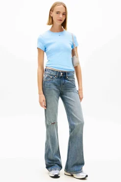 Camiseta slim manga corta