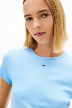 Camiseta slim manga corta