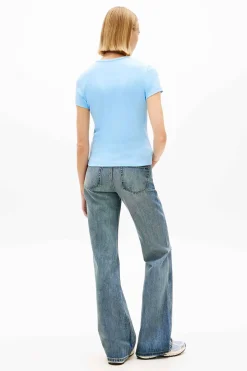 Camiseta slim manga corta