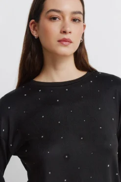 Camiseta tachas delantero