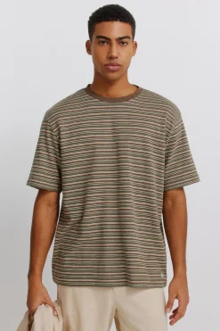 Camiseta textura rayas