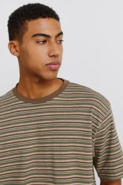 Camiseta textura rayas