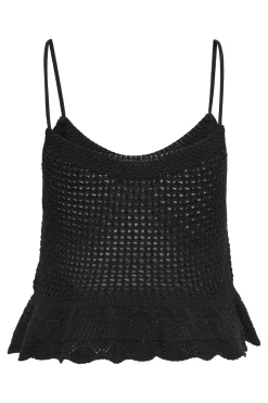 Camiseta tirantes crochet