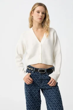 Cardigan cropped