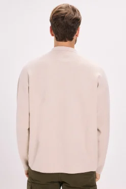 Cardigan de punto cremallera