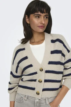 Cardigan de rayas