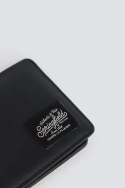 Cartera efecto piel bicolor