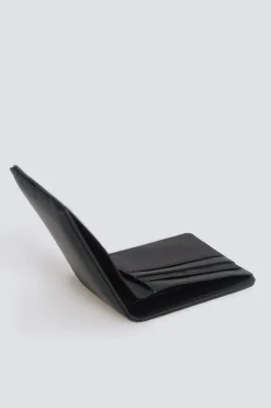 Cartera efecto piel bicolor