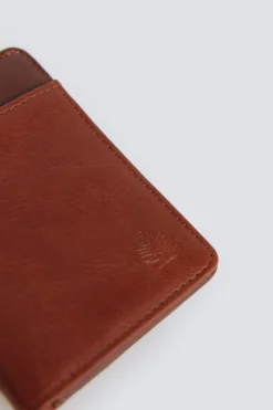 Cartera efecto piel bicolor