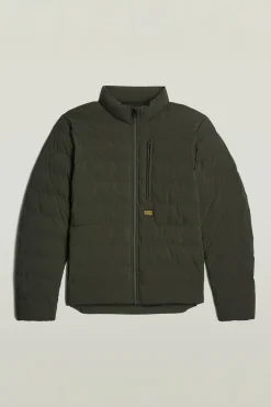 Cazadora acolchada y cierre de cremallera