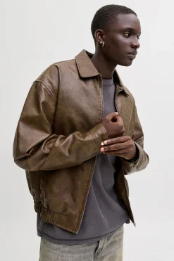 Cazadora bomber polipiel