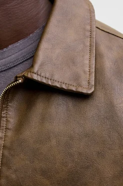 Cazadora bomber polipiel