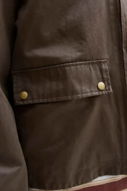 Cazadora cuello pana