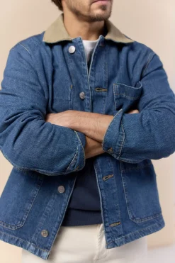 Cazadora denim worker