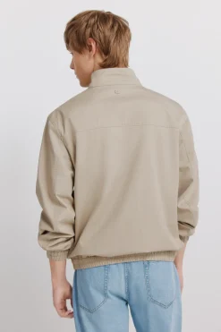 Cazadora ligero lino algod&oacute;n