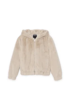 Cazadora Pelo Con Capucha
