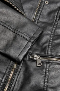 Cazadora polipiel de ni&ntilde;a