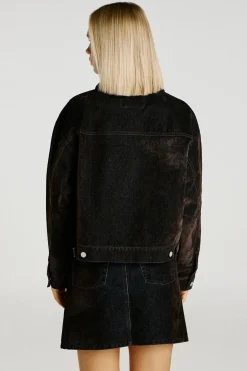 Cazadora regular fit denim