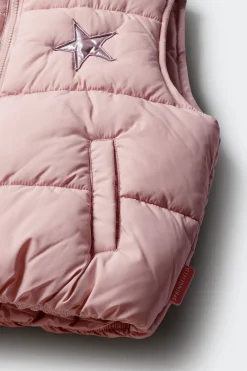 Chaleco acolchado estrella ni&ntilde;a