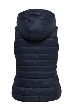 Chaleco acolchado ultraligero con capucha