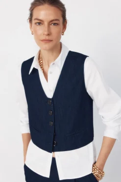 Chaleco Denim sastre