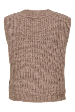 Chaleco estructura cuello pico